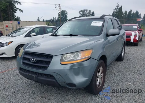 2008 Hyundai Santa Fe Gls из США, поврежденный, VIN 5NMSG13D28H183695